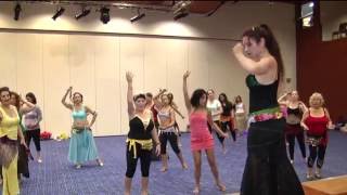 Wahda Kebira Workshop with Elina  Greece 2013 [upl. by Aridaj250]