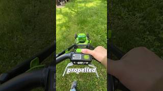 greenworks 80V lawn mower selfpropelled [upl. by Bullen]