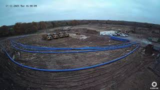 Sky Studios Elstree Construction Time Lapse [upl. by Dray]