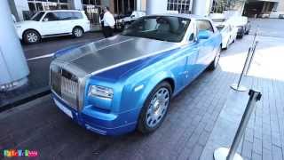 RollsRoyce Phantom Drophead Waterspeed Collection in Maggiore Blue [upl. by Chellman]