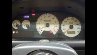 EJ20T WRX RA V5 VF29 99  107357 kms  Stock  JS716  Dash Running [upl. by Dlonra]