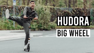 HUDORA Big Wheel Air 230  ohne Strom sicher ans Ziel kommen mit dem TretRoller [upl. by Vyner]