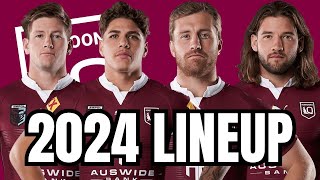 My 2024 Queensland Maroons Lineup For State Of Origin [upl. by Ahcarb]