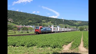 Trafic ferroviaire à Ligerz et Cressier [upl. by Caswell]