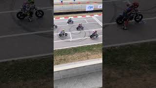 Yamaha PW 50 Race Start yamahapw50 minibike race motorcycle racing pw50 kids [upl. by Lohman]