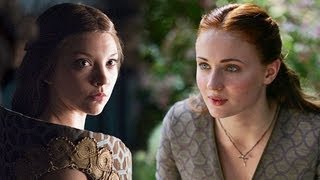 Sansa vs Margaery in Game of Thrones Season 3 Episode 2 [upl. by Cela]