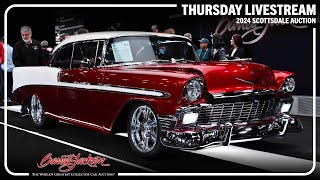 2024 SCOTTSDALE THURSDAY LIVESTREAM  Thursday January 25  BARRETTJACKSON 2024 AUCTION [upl. by Benkley678]