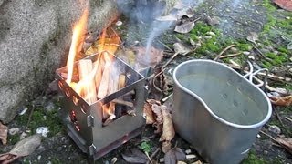 Bushbox Outdoor Stove [upl. by Assertal]