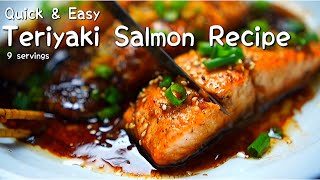 Quick amp Easy Teriyaki Salmon Recipe  how to make Teriyaki Salmon [upl. by Modesty]