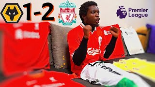 🇰🇪 Fan Reacts  WOLVES 12 LIVERPOOL  MATCH REACTION PREMIER LEAGUE [upl. by Ahseenak]