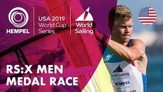 RSX Men Medal Race  Hempel World Cup Series Miami USA [upl. by Shakespeare738]