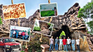 Bhopal To Bhimbetka By Car 🚗 Bhimbetka Caves  Bhimbetka Vlog  Bhimbetka  Bhimbetka Rock Shelters [upl. by Aniteb]