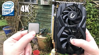 4K Gaming On a Core 2 Duo [upl. by Brechtel]