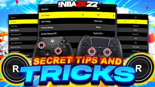 BEST SETTINGS TIPS and TRICKS for NBA 2K22 BECOME UNSTOPPABLE [upl. by Urson]