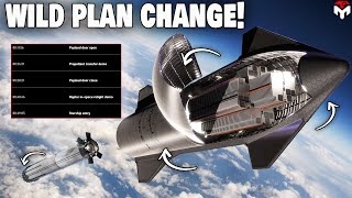 SpaceX just revealed WILD PLAN CHANGE for Starship flight 3 [upl. by Starkey]