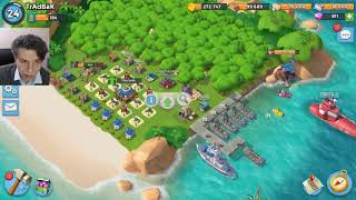 Başlangıç 12 Dr T Terör Tropikal Karargahı 11 Yapıyorum Boom Beach Türkçe [upl. by Sissel357]