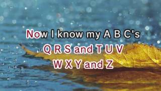 Alphabet Song ABC Song Karaoke and Lyrics Version [upl. by Georgena160]