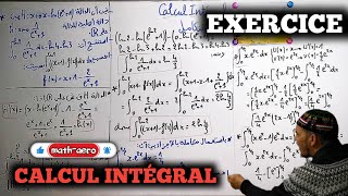 ExercicesCalcul dIntégral Partie 2 حساب التكامل [upl. by Oned]