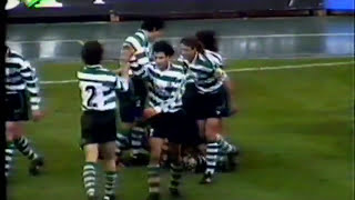 16J  Sporting  3 x Belenenses  0 de 19921993 [upl. by Vala]