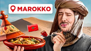 Ich esse ALLES in MAROKKO Marrakesch 🇲🇦 [upl. by Ettelohcin]