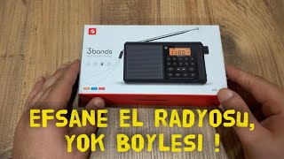 Dijital Ekranlı Saatli Manuel Kanal Arama amp Kayıt Özellikli Fm Radyo Bluetooth Hoparlör KTF1715 [upl. by Donelson]