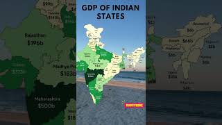 GDP of Indian States 2024 EXPOSED [upl. by Farrell]