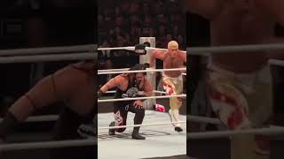 Cody Rhodes Bionic Elbow and Cutter to Jacob Fatu WWE Bad Blood 2024 shorts wwe raw smackdown [upl. by Havard994]