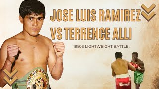 Jose Luis Ramirez vs Terrence Alli  1980s Lightweight Classic [upl. by Shayla]