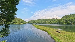 【ふるさと百景】 おだやかなほとり 希望湖（長野県飯山市 新潟県妙高市） [upl. by Lawtun200]