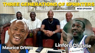 Track and Field Legends PowellGatlin Greene amp Christie Share Insights [upl. by Ailil]