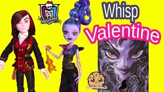 Monster High Valentine amp Whisp Villain 2 Doll Pack SDCC 2015 Exclusive Dolls Toy Review Cookieswirlc [upl. by Thielen]