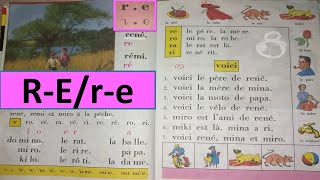 quotRquotquotEquot lettres de lalphabet français كيف تقرأ [upl. by Ardnuek]