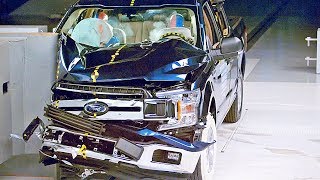 2020 Ford F150 – Safe Pickup Truck Crash Test [upl. by Naylor]