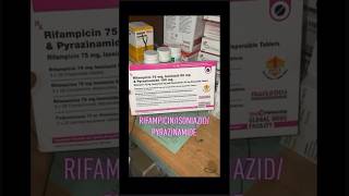 RifampicinIsoniazidPyrazinamide medication for tuberculosis in children [upl. by Hesoj]