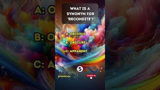 Synonym Trivia Quiz How many can you answer trivia quiz fyp shortz quizgame synonyms foryou [upl. by Ludeman]