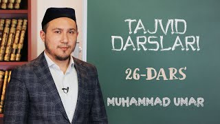 Tajvid darslari  26  “Ro” harfiga oid qoidalar  Muhammad Umar [upl. by Anikehs]