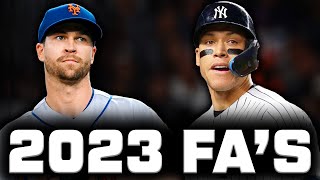 BEST MLB Free Agents for 2023 Season [upl. by Lateehs551]