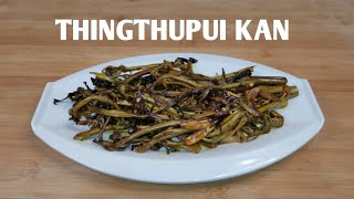 Thingthupui KanDysoxylum malabarium leaves FrySimple RecipeMizo Eisiam RosysKitchenMizoram [upl. by Einegue]