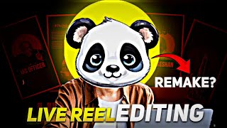 Remaking pandamagicedits Edit In MobileLive Reel Editing Inshot Video Editor [upl. by Alilahk976]