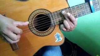 Los Apus  Dime Quien intro  tutorial en guitarra [upl. by Nerro754]