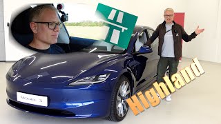 Tesla Model 3 Long Range RWD Del 22 Motorvejstest  Highland gennemgang… [upl. by Anitsyrhc]