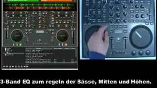 Digital Jockey Tutorial 5 Mixer Sektion DEUTSCH [upl. by Annaya912]