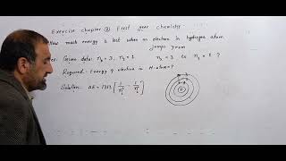 how much energy is lost when electron jumps from 3rd orbit to first orbit in hydrogen atom inpashto [upl. by Mittel491]