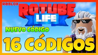 ✅NUEVO CÓDIGO✅16 CÓDIGOS de 🎥ROTUBE LIFE 🎥 Nueva Update🎥 Roblox 2024 🎥 EMiLiOR [upl. by Anselm34]