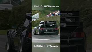 Dramatic 920Hp FORD RS200 Pikes Peak at Shelsley Walsh HillclimbMonster [upl. by Acimaj652]