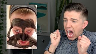 Specialist Reacts to Peel Off Mask FAILS [upl. by Linn]