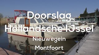 Vaartocht Doorslag  Hollandsche IJssel  Nieuwegein  Montfoort  De Lithakia  Boattrip [upl. by Okoyik]