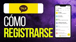 Cómo registrarse en Kakaotalk [upl. by Fritzie]