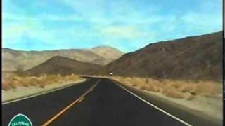 Lone Pine CA to Beatty NV Time Lapse Drive EXCITING [upl. by Brittni47]