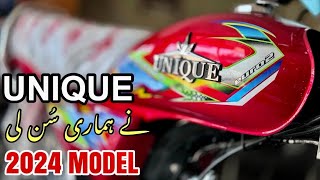 Unique UD 70 CDI 2024 MODEL REVIEW  Bike Mate PK [upl. by Eenej]